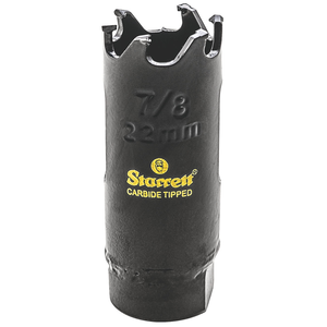 STARRETT CT078 7/8'' (22mm) Triple Chip Tungsten Carbide Hole Saw