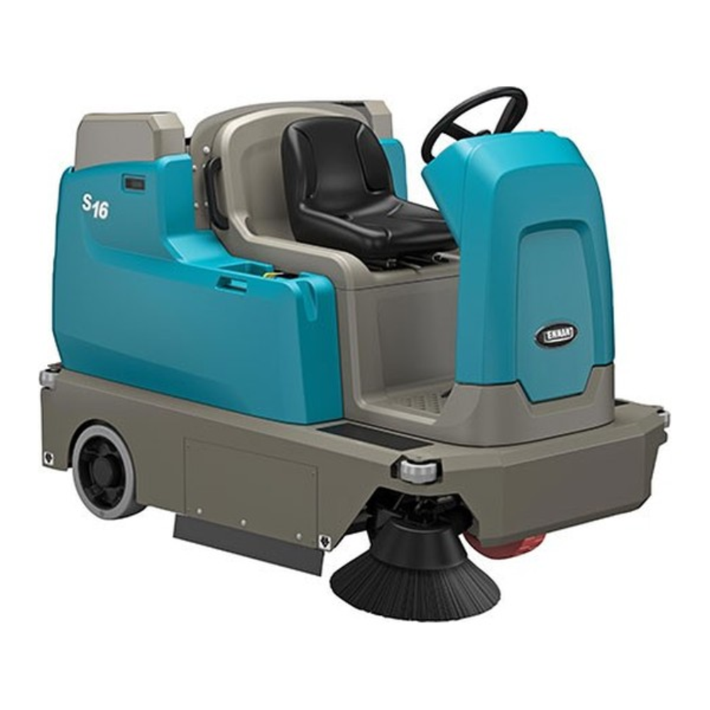 Tennant S16 Battery Rider Sweeper