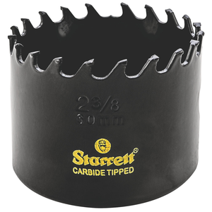 STARRETT CT238 2-3/8'' (60mm) Triple Chip Tungsten Carbide Hole Saw