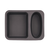 221 Flexible Silicone 2-Compartment Tray, Brown (24/Case)