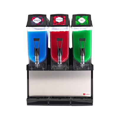 Grindmaster-Cecilware FROSTY 3 23-3/5" W X 21-9/10" D X 32-1/2" H (3) 3.2 Gallon Bowls Countertop Crathco Frosty 3 Frozen Granita Dispenser