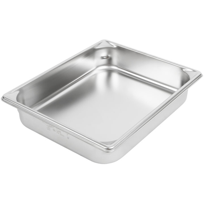 Vollrath 30222 Super Pan V ½ Size, 2-½" Deep Anti-Jam Stainless