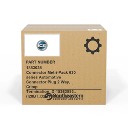 Intelligent Cleaning Equipment - 1883038 - Connector Metri-Pack 630 series Automotive Connector Plug 2 Way, Crimp Termination..D-15363993..(I28BT,I32BT,I36BT,I20B,I20NB,I2