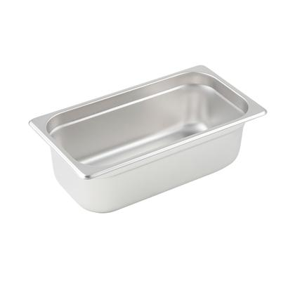 Winco SPJP-304 Steam Table Pan 1/3 Size 4" Deep