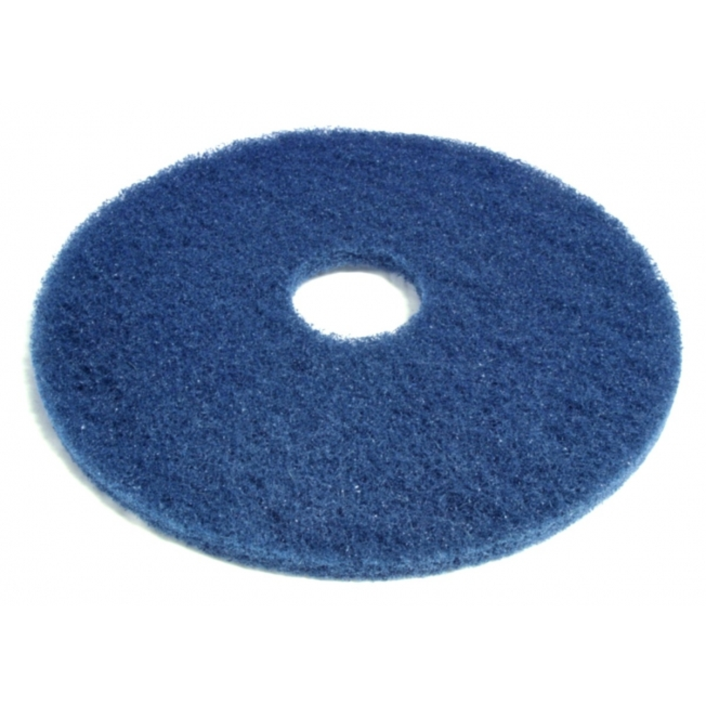 Floor Pads, 17", Blue (5 Pack)