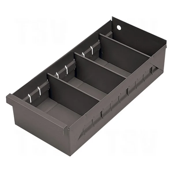 Replacement Drawer - Steel - 5-3/8" x 11-1/4" x 3-1/2" - Grey