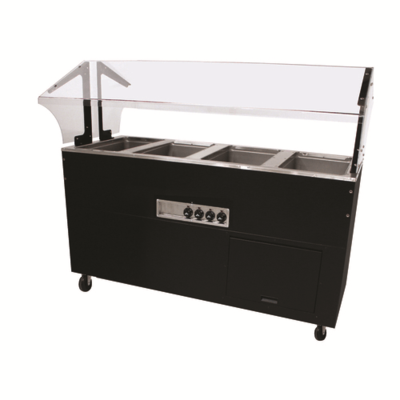 Advance Tabco BSW4-240-B-SB Portable Hot Food Buffet Table Elect