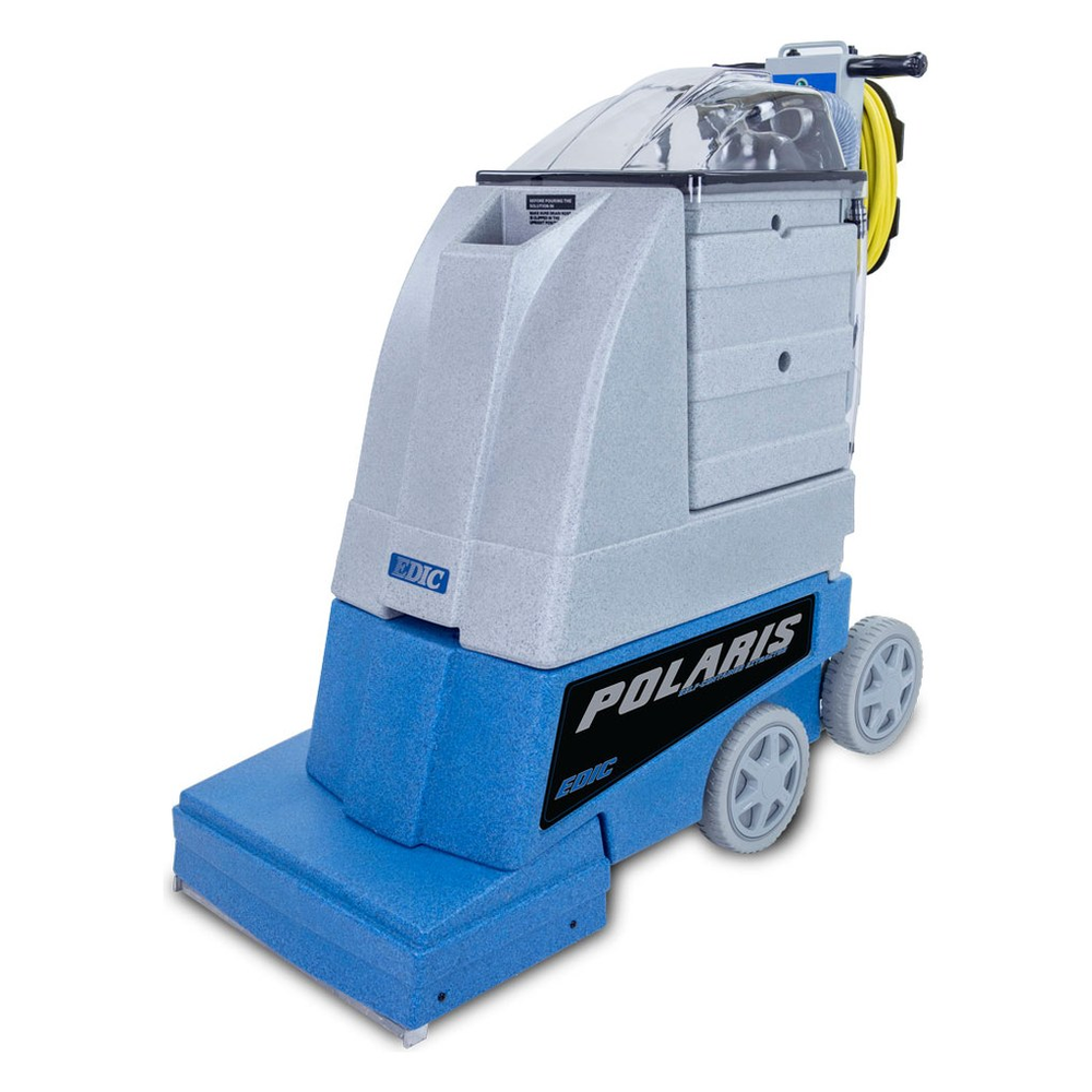 EDIC Polaris 12-gal carpet extractor, front angled view