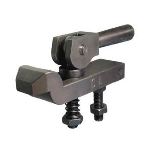 Carr Lane CL-85-GCSA-7 Slotted-Heel Gooseneck Clamp Strap Assembly (Cam Handle and Spherical Washer)