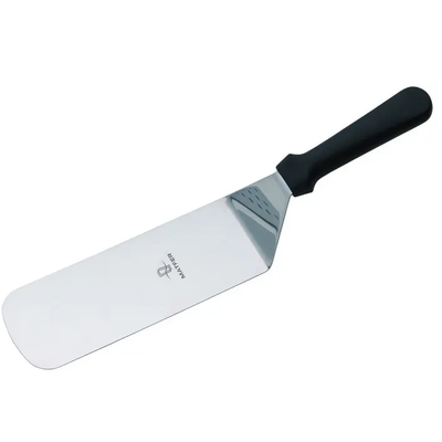 Matfer Bourgeat 112664 Bent Turner Spatula, Plain