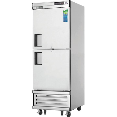 Everest EBWFH2 Reach-In Freezer 2 Solid half Door, 115v, NSF - 23 cu. ft.