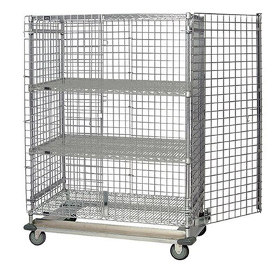 Quantum M1848-69SEC-2 Mobile Security Unit, 48"W x 18"D x 69"H