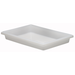Cambro 18263P148 Poly 18"L x 26"W x 3-1/2"H Natural White Food S