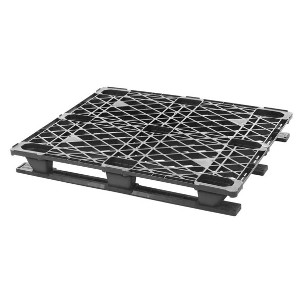 Stackable Pallet - Plastic - 48" x 40" - 2300 lb Dynamic Capacity
