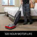 Sanitaire SC679K in use, 500-hour motor life