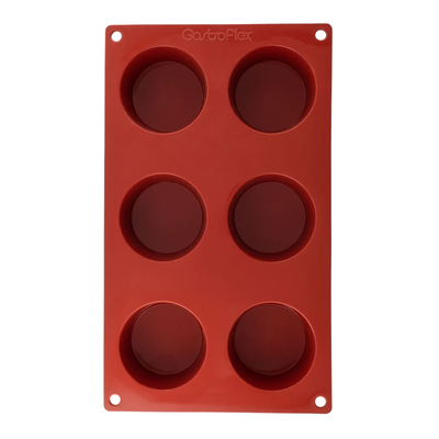 Matfer Bourgeat 257915 6 Per Sheet Gastroflex Muffin Mold