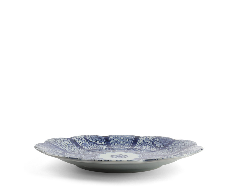 Blue Nishiki 9.5" Plate