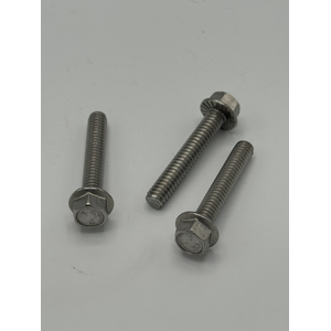 1/4" - 20 X 1 1/2" IFI-111 SERRATED HEX FLANGE SCREW 18 - 8 STAINLESS STEEL PASSIVATED