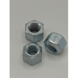 1/2" - 20 HEX WHEEL NUT 90 DEGREE FACE SAE J995 GR 8 10B21 ZINC TRIVALENT CLEAR PER PRINT