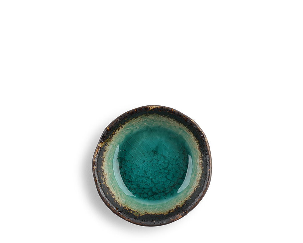 Kosui Green 3.25" Round Dish