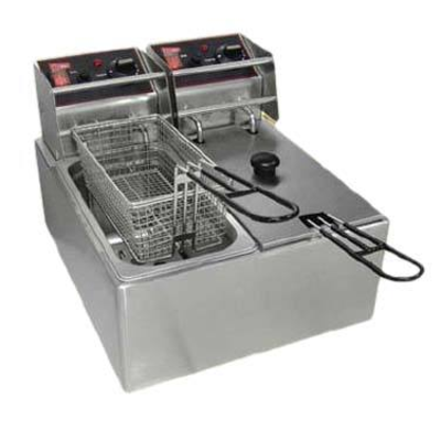 Grindmaster-Cecilware EL2X6 Split Pot Countertop Electric Pro Fryer