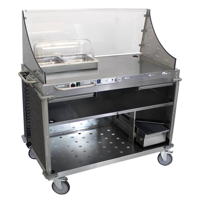 Cadco CBC-DC-L3 Mobile Demo/ Sampling Cart Large