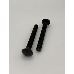 5/8" - 11 X 5 1/2" SQUARE NECK ROUND HEAD BOLT FULLY THREADED SAE J429 GR 8 PLAIN