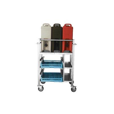 New Age 96755 Aluminum Beverage Cart