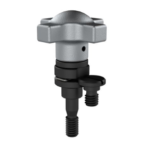 Carr Lane CL-6-CLSSH-2.00 Captive Locating Screw with Swivel-Washer Hand Knob, Locating Screw Only