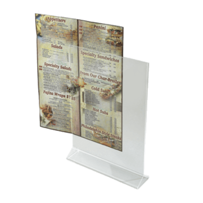 Winco ATCH-811 Card Holder 8" X 11"