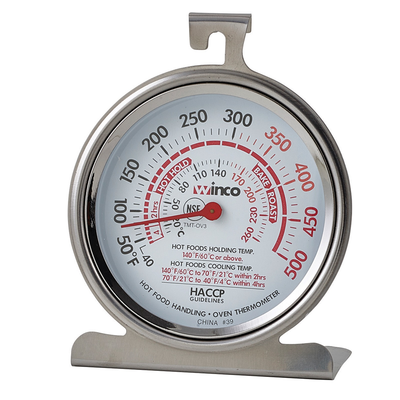 Winco TMT-OV3 Temperature Range 40° To 500° F Oven Thermometer