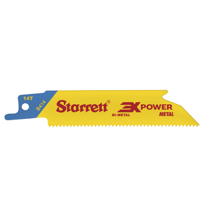 STARRETT B414-20 Metal Cut 4'' x 3/4 x .035 x 14T, 3X POWER, 20 Pack