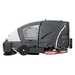 Advance CS7010 sweeper-scrubber, left side profile