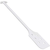 Mixing paddle scraper white