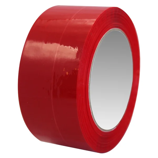 Box Sealing Tape - Hand Roll - 48 mm x 100 m - Red