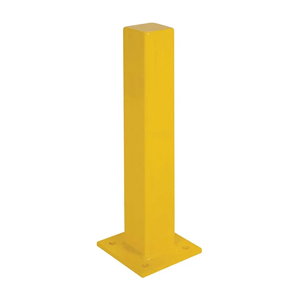 Steel Bollard - 24" - Heavy Duty - Yellow