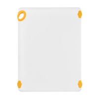 Winco CBN-1824YL 18" X 24" X 1/2" Thick STATIKBoard™ Cutting Board
