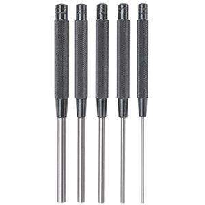 STARRETT S248 Drive Pin Punch Set, 5 Punches