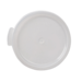 Cambro Translucent 1 qt. Round Container Covers