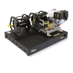 New Karcher HD Pallet Skid with 2 Hose Reels