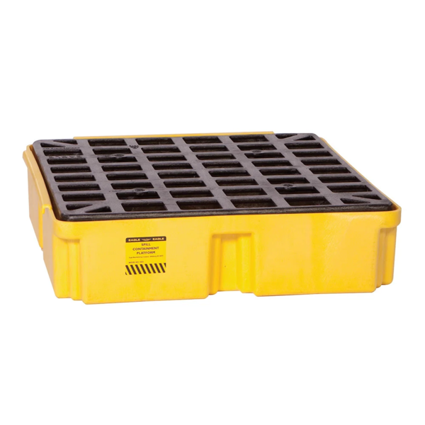 Spill Containment Platform - 26" x 26.25" x 6.5" - 15 Gallon Capacity