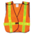 Safety Vest - Standard Duty - Tear-Away - High Visibility Orange - Medium