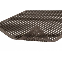 Notrax T30S0035BL Black 3' x 5' Black General Purpose Non-Slip Mat