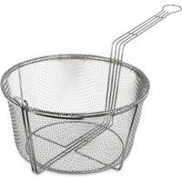 Carlisle 601002 Mesh 11-1/2" Fryer Basket, Chrome
