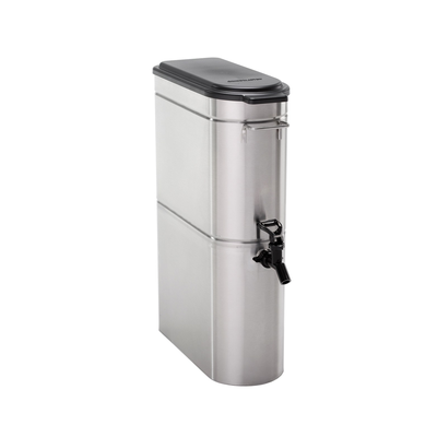 Grindmaster-Cecilware GTD3-TP Passivated Stainless Steel Interior & Exterior Tomlinson® Front Valve With Pinch Tube 3 Gallon Capacity GRINDMASTER Iced Tea Dispenser