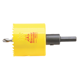 STARRETT ADCH0214 2-1/4'' (57mm) NVP Deep Cut Bi-Metal Hole Saw with Arbor