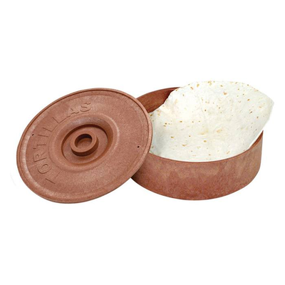 Winco PTW-8 8-1/2" Dia. X 2-5/8"H Tortilla Warmer