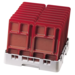 Cambro PR314151 9 x 9 Gray Camrack Peg Racks