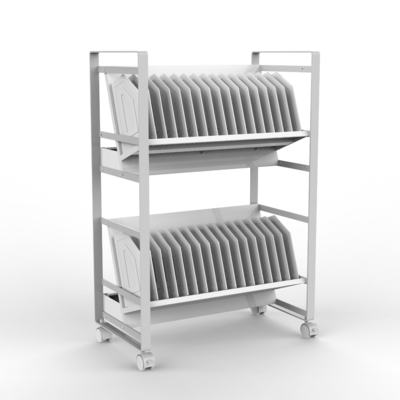 LUXOR LOTM32 32-Tablet / Chromebook Open Charging Cart