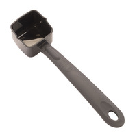 Cook's Brand Solid 6 oz Rite-Size Square Server Portion Utensil
